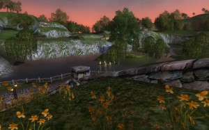 View from my house in LoTRO